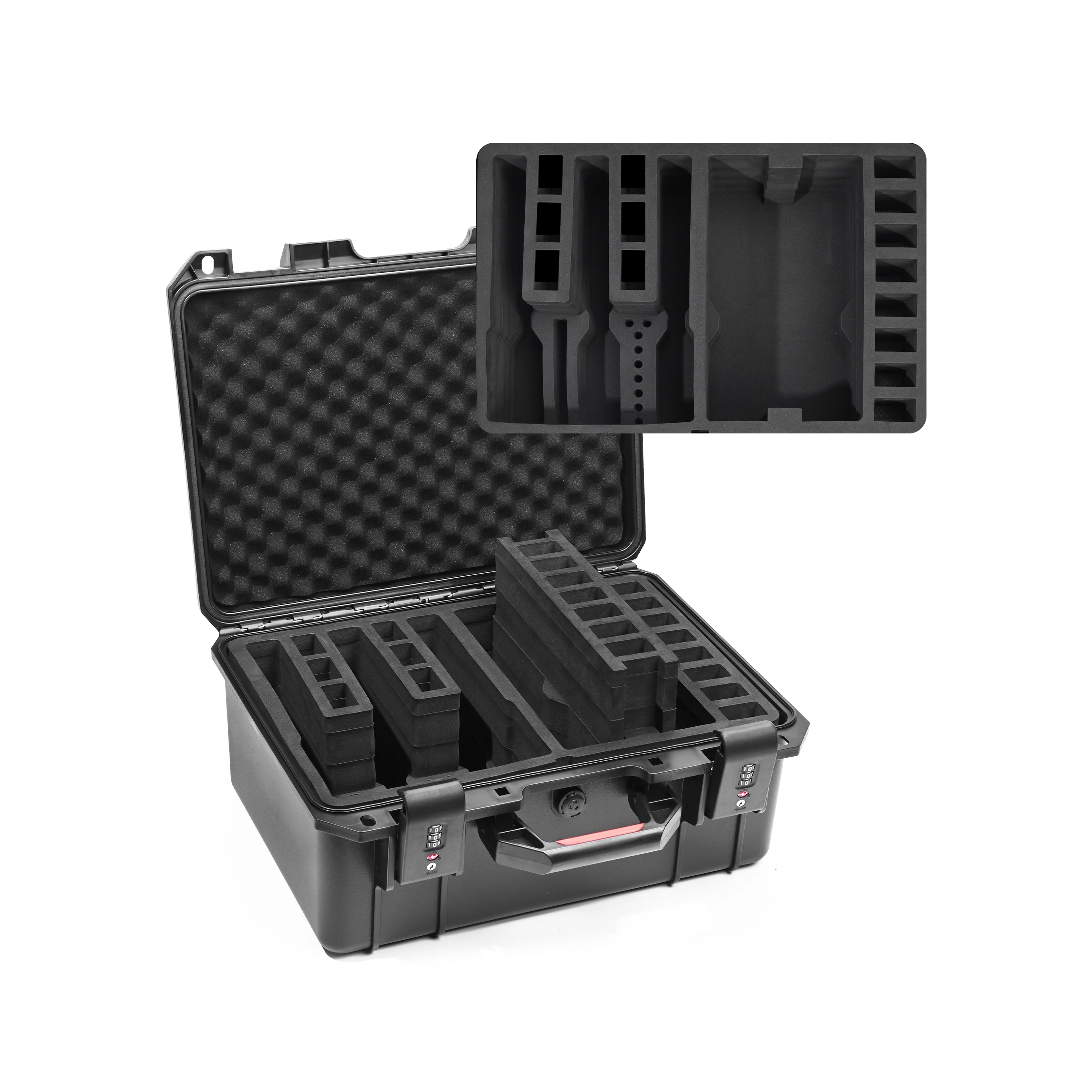 16" Q7 5-Pack TSA Lock X-Shaped Storage Box