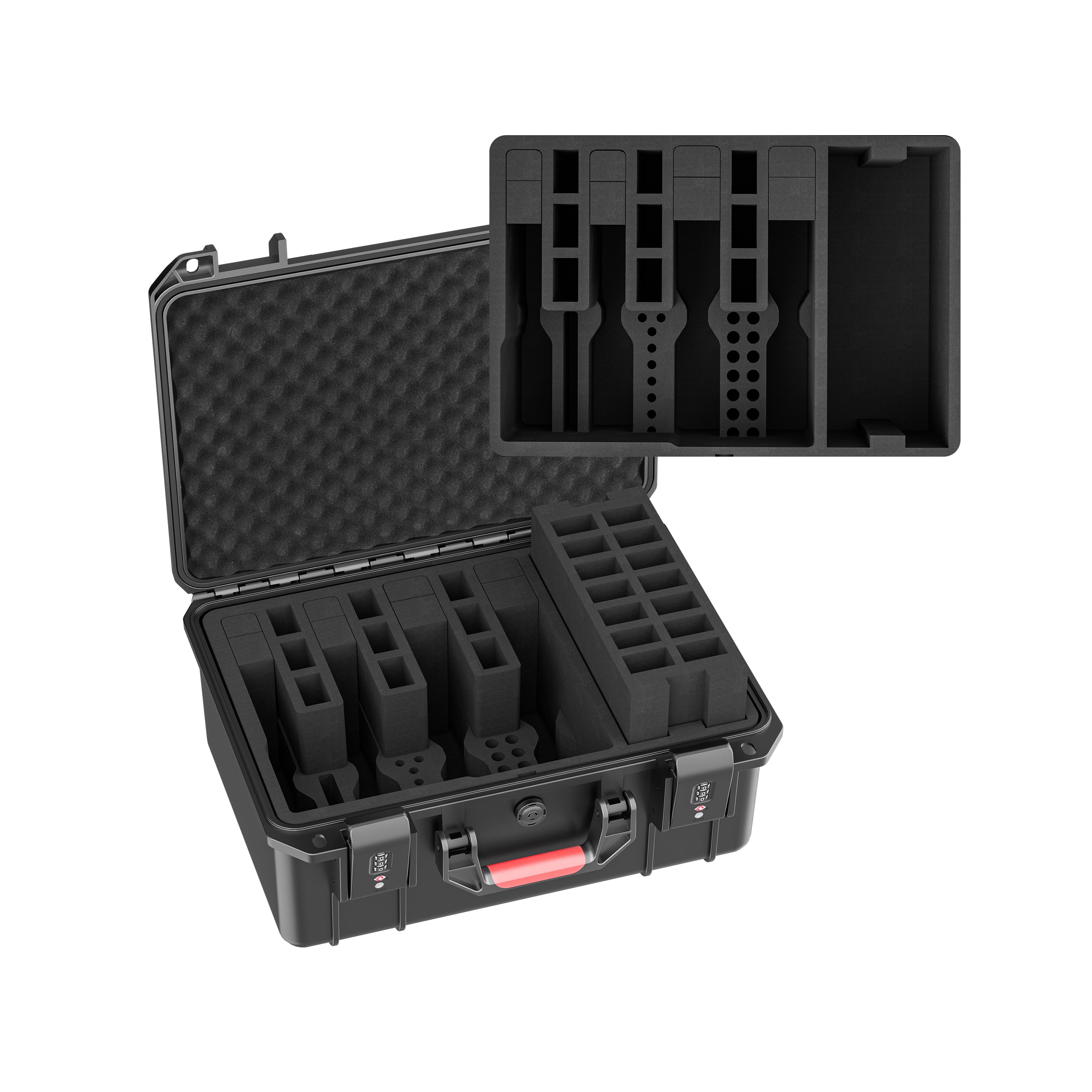 16" Q7 Series New Generation 4-Piece TSA-Lock X-Type Storage Case Set