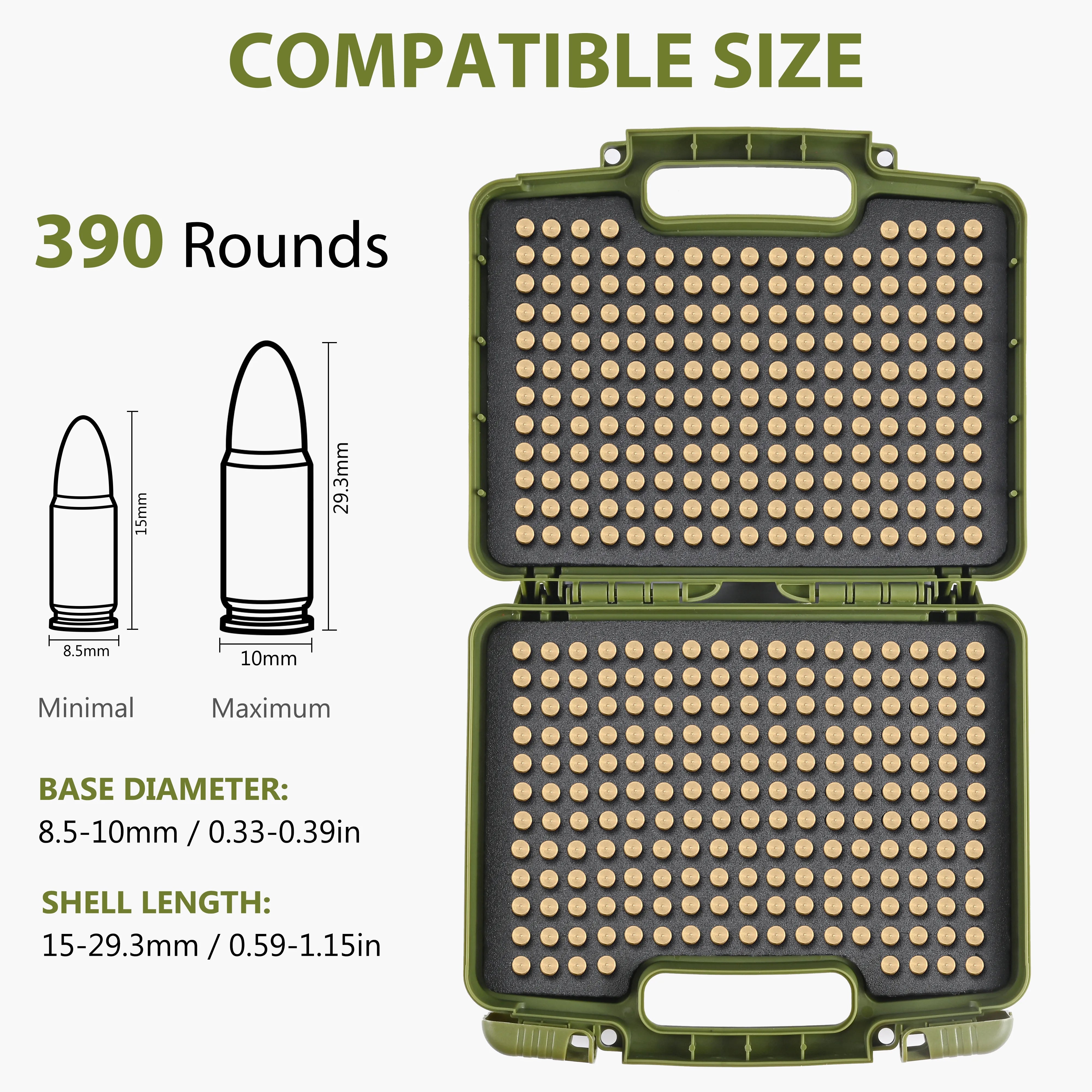 Precise engineering makes this the ultimate waterproof weapon case accessory for hassle-free transportation.