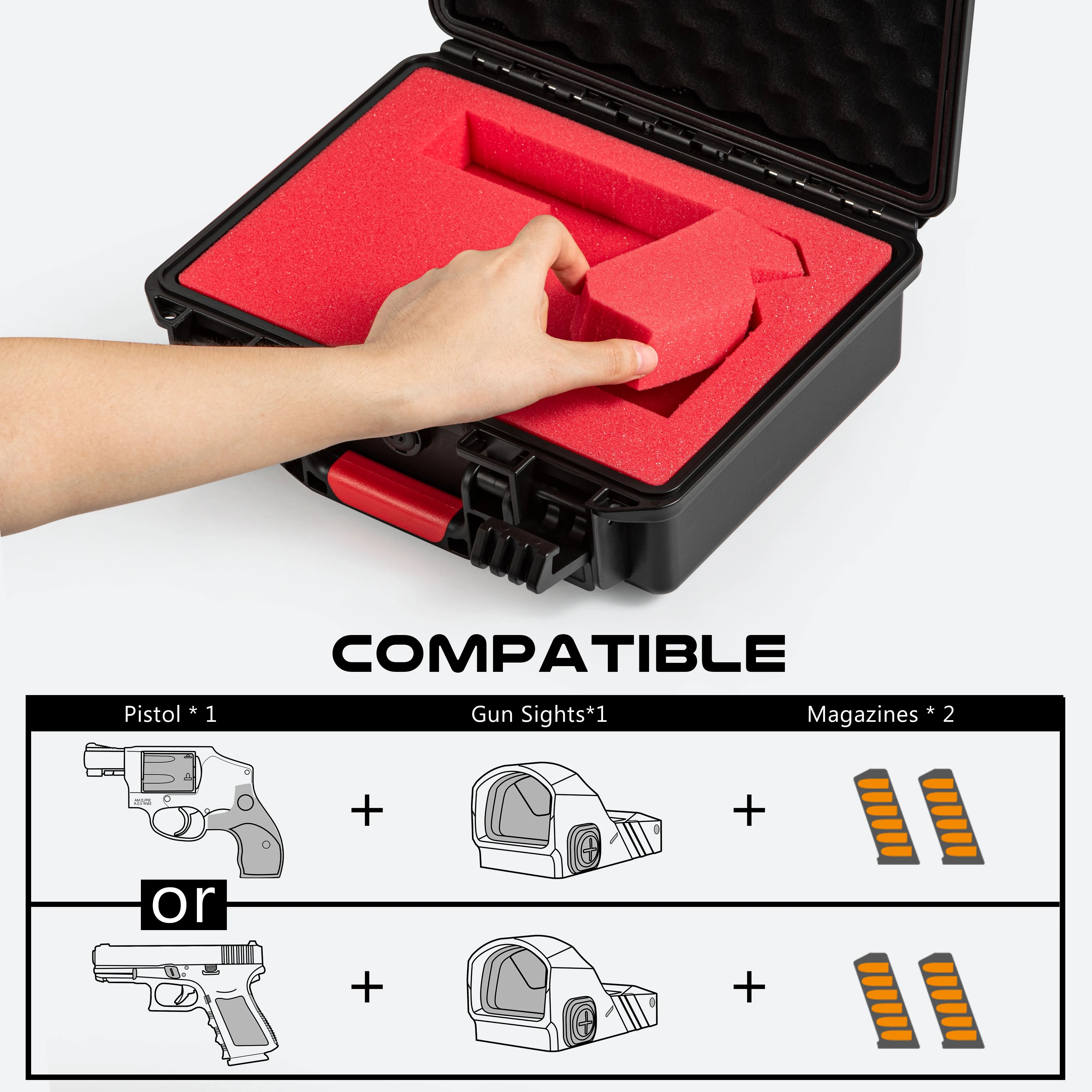 11" DIY Sponge Storage Case