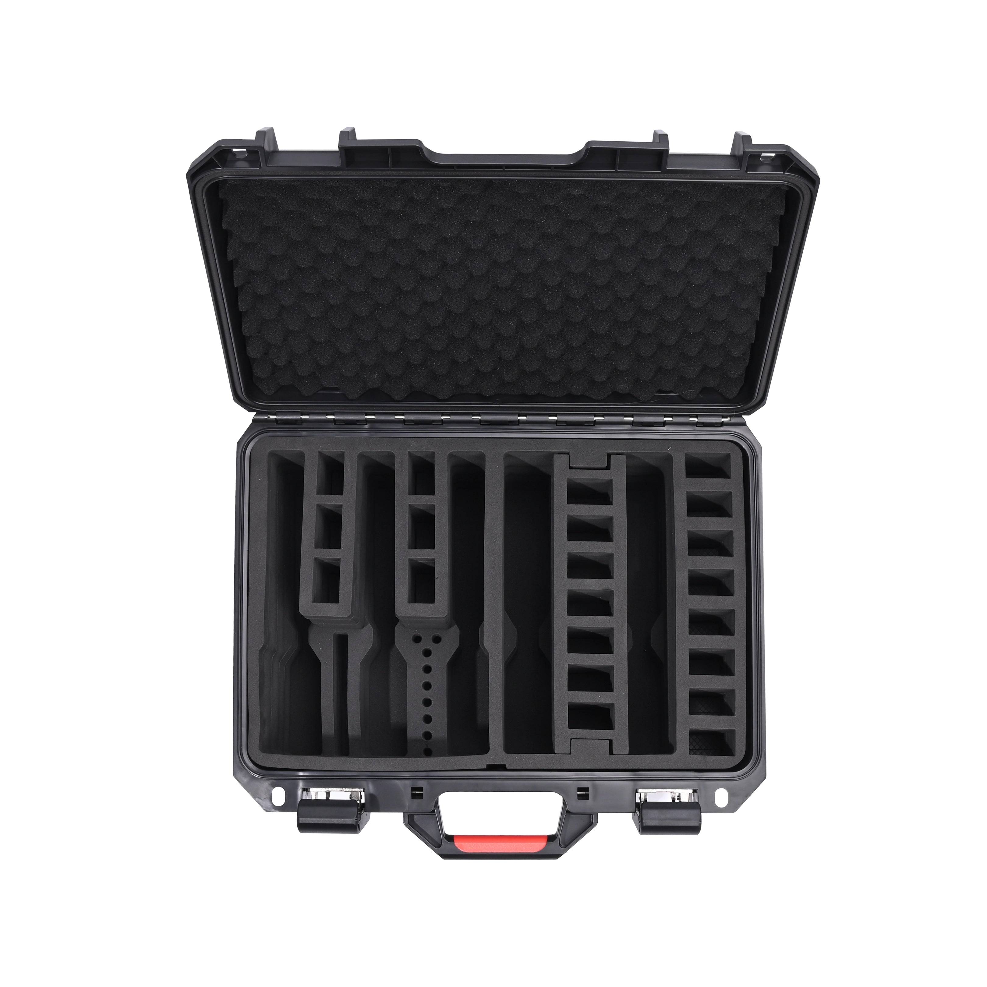 16" 5 Pistol Case & 21 Magazines– Pre-Cut Muti-Storage Case With TSA Lock
