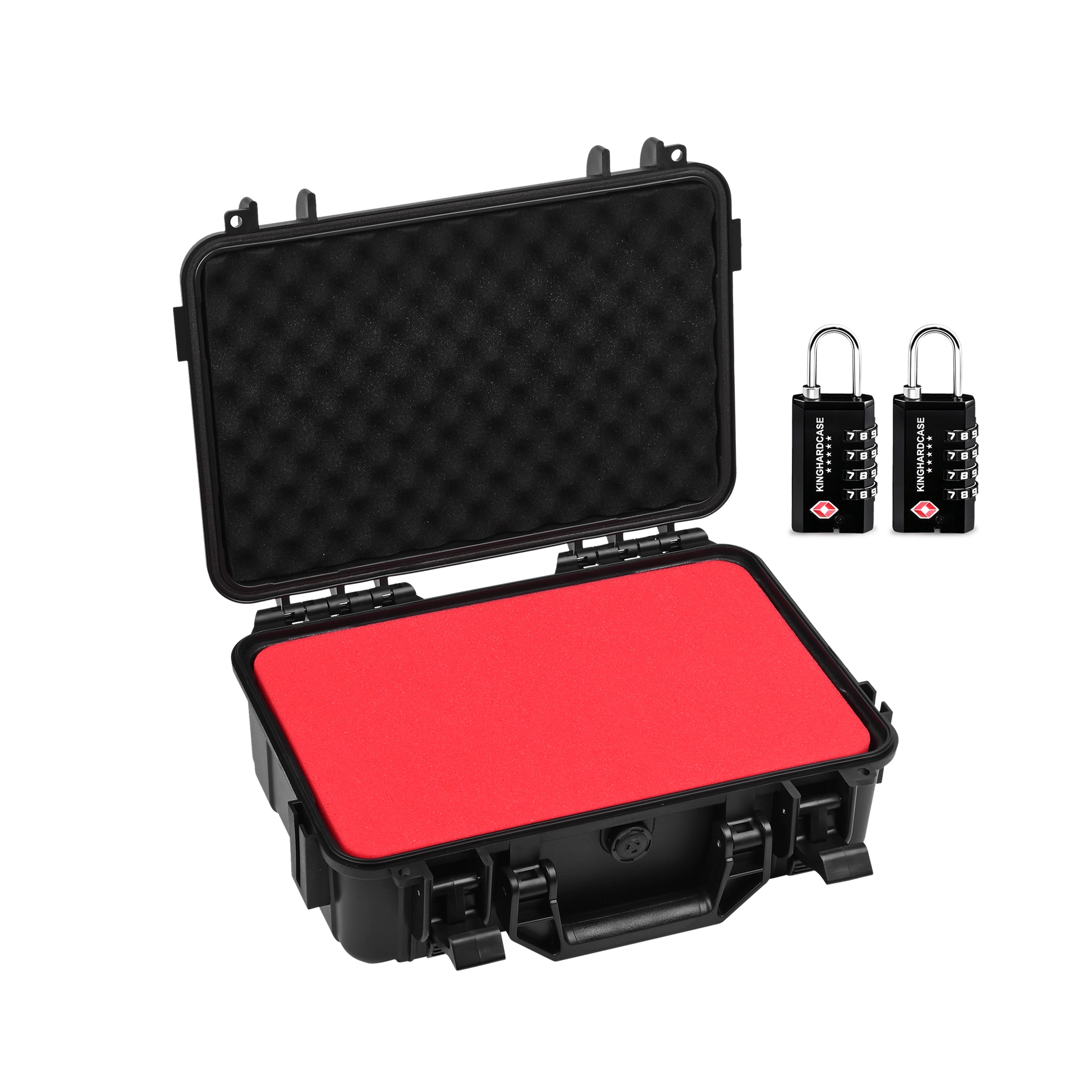 13" Customizable Tactical Revolver Hard Case
