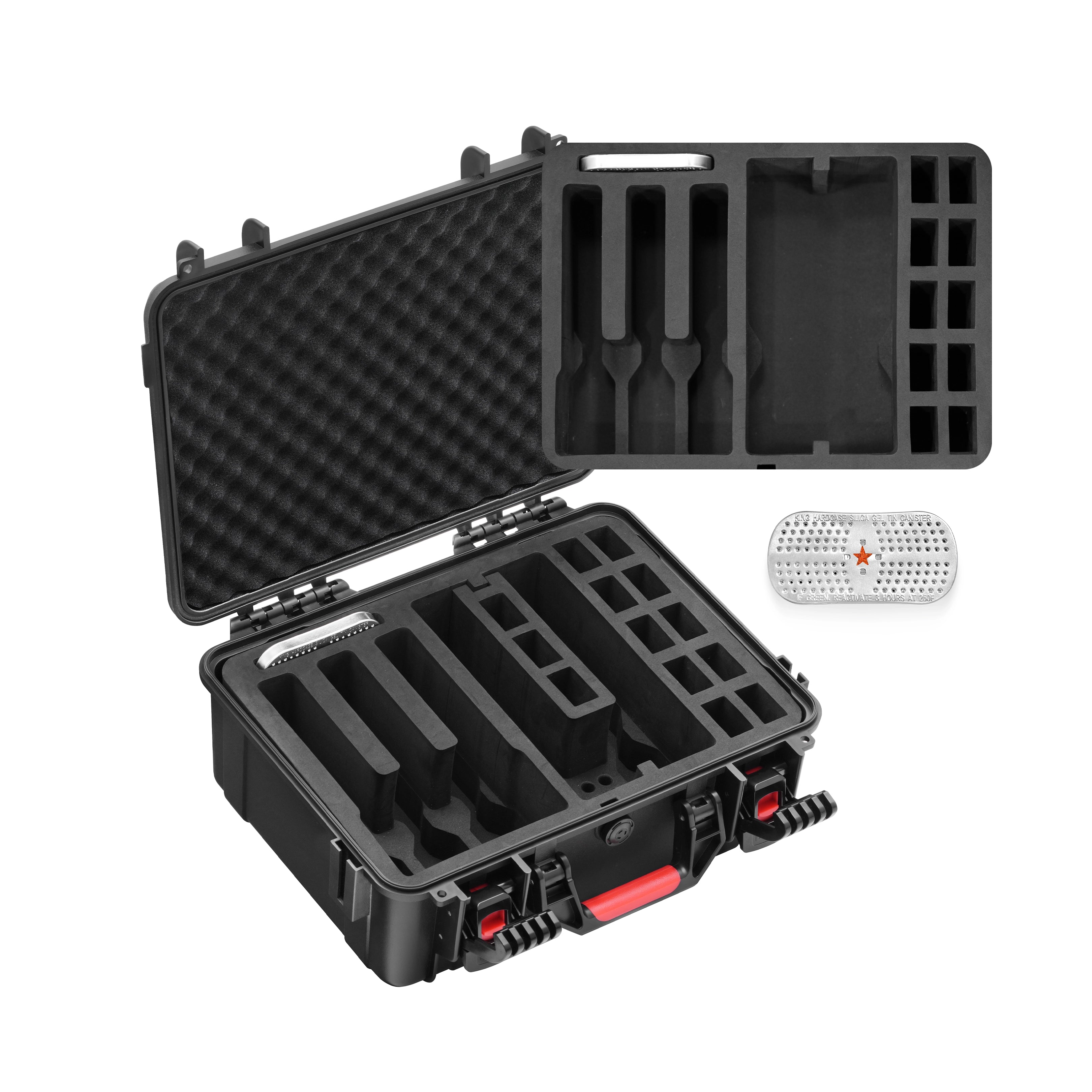 15" Compact Tactical 5-Handgun Hard Case