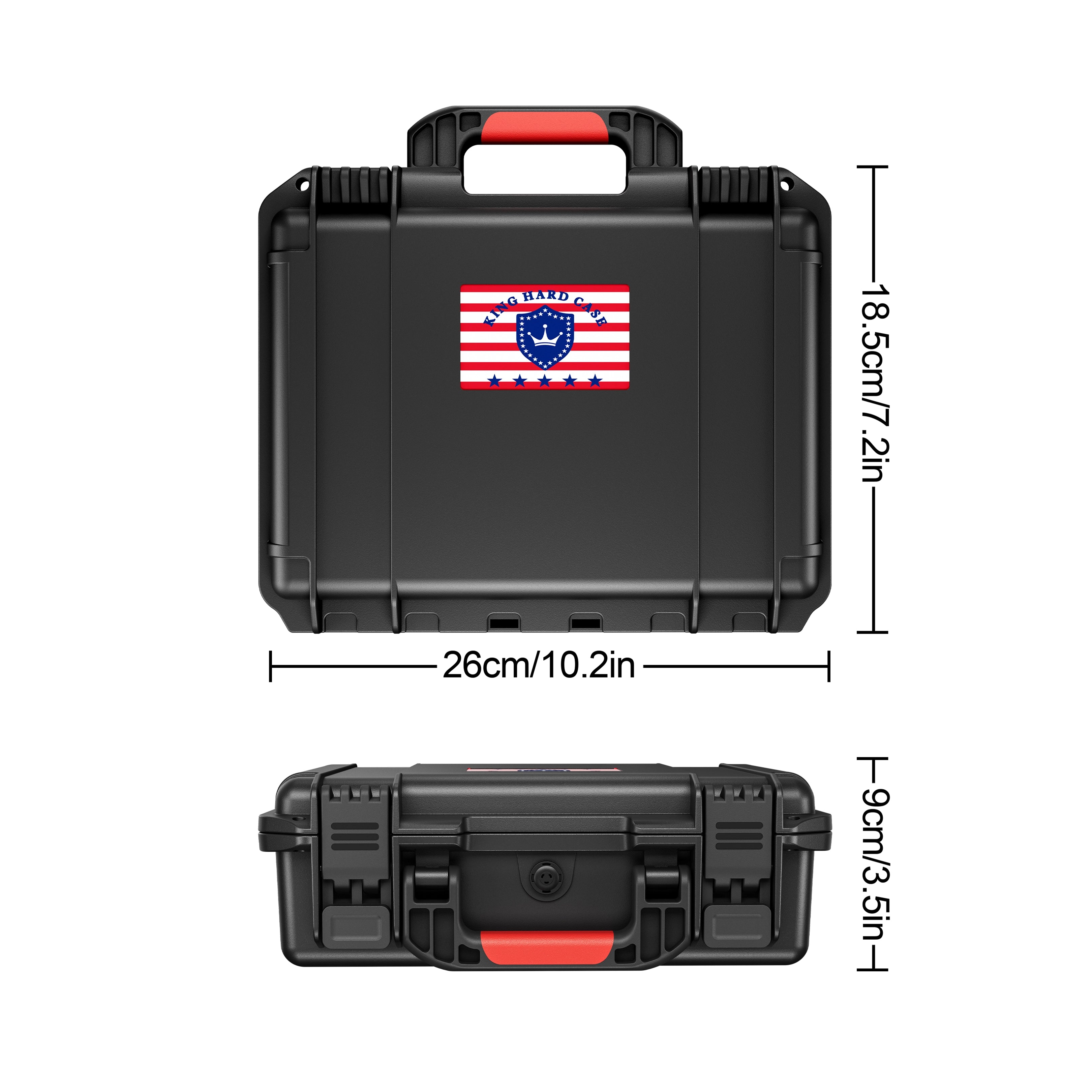 11" All-in-One Tactical Pistol Case with Cleaning Kit