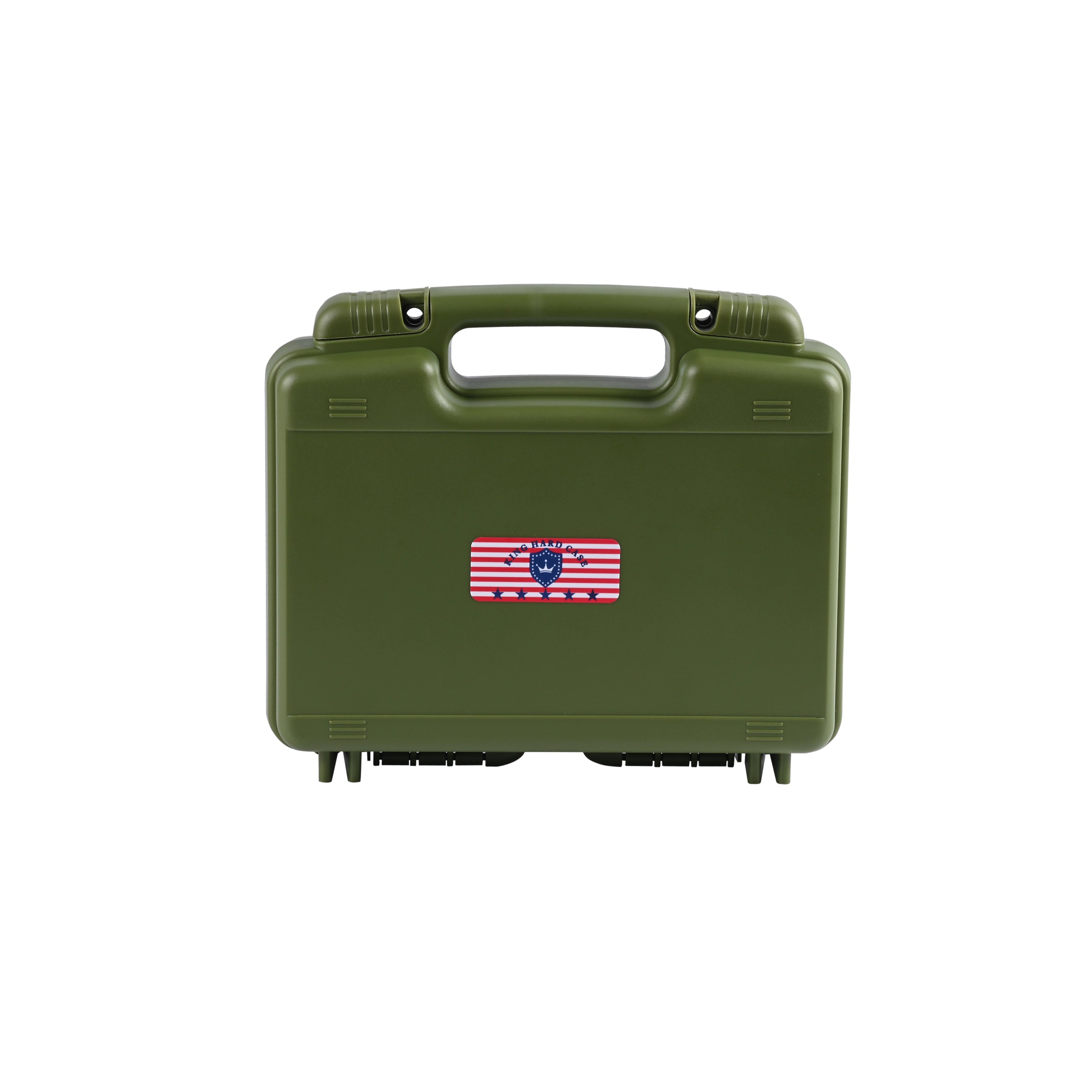 Add your preferred padlocks to the dual lock holes of this waterproof bullet case for enhanced safety and peace of mind.