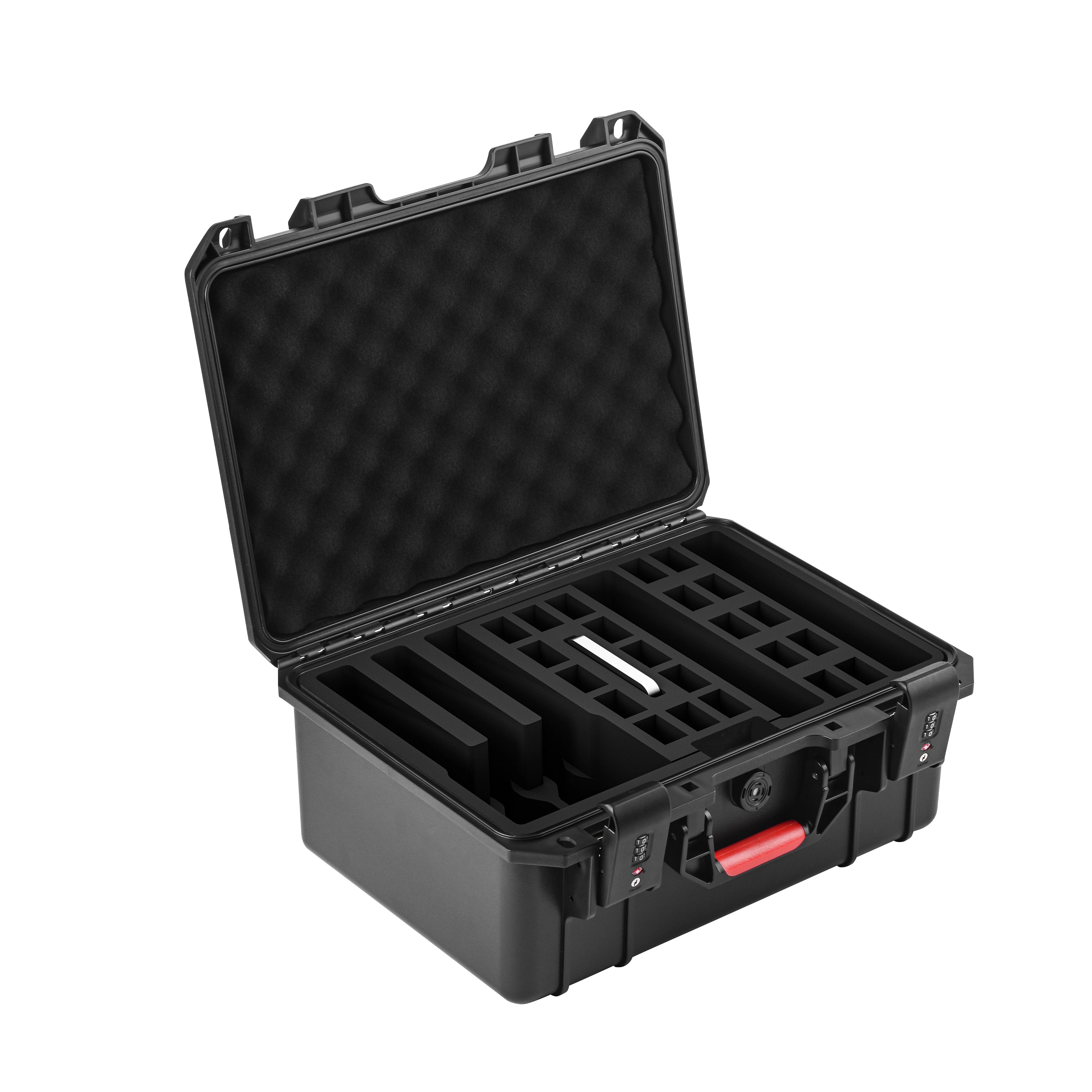 16" Smart Security Pistol Hard Case with Tilt-Sensor Alarm