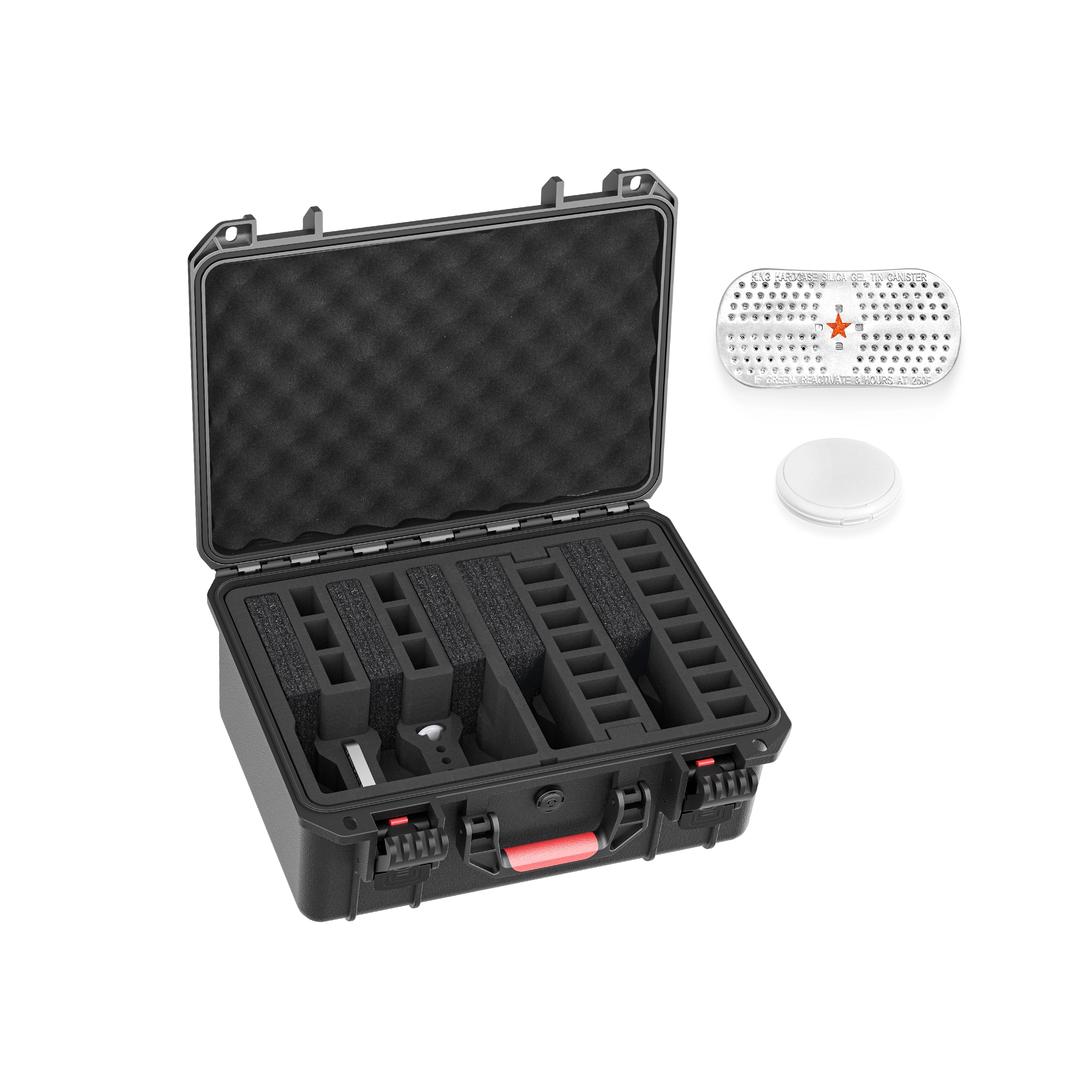 16" 5 Pistol Case & 21 Magazines– Pre-Cut Combo Case