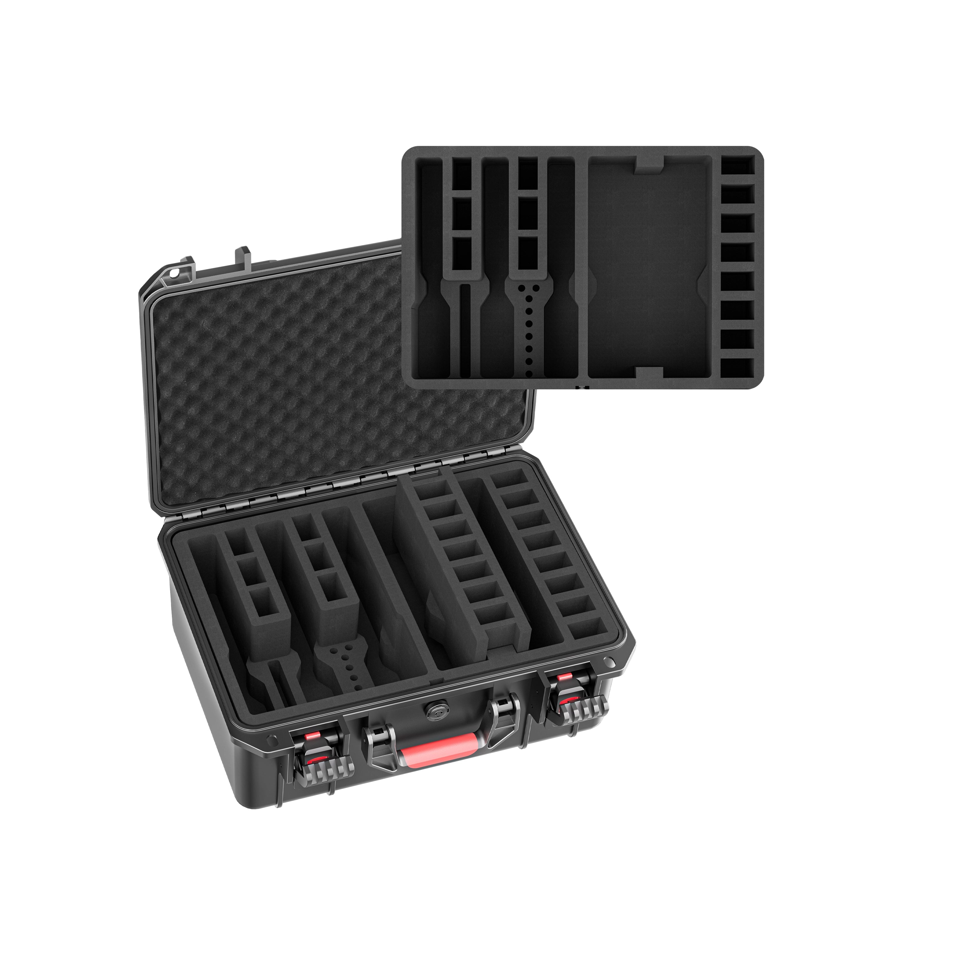 16" 5 Pistol Case & 21 Magazine Pre-Cut Combo Set