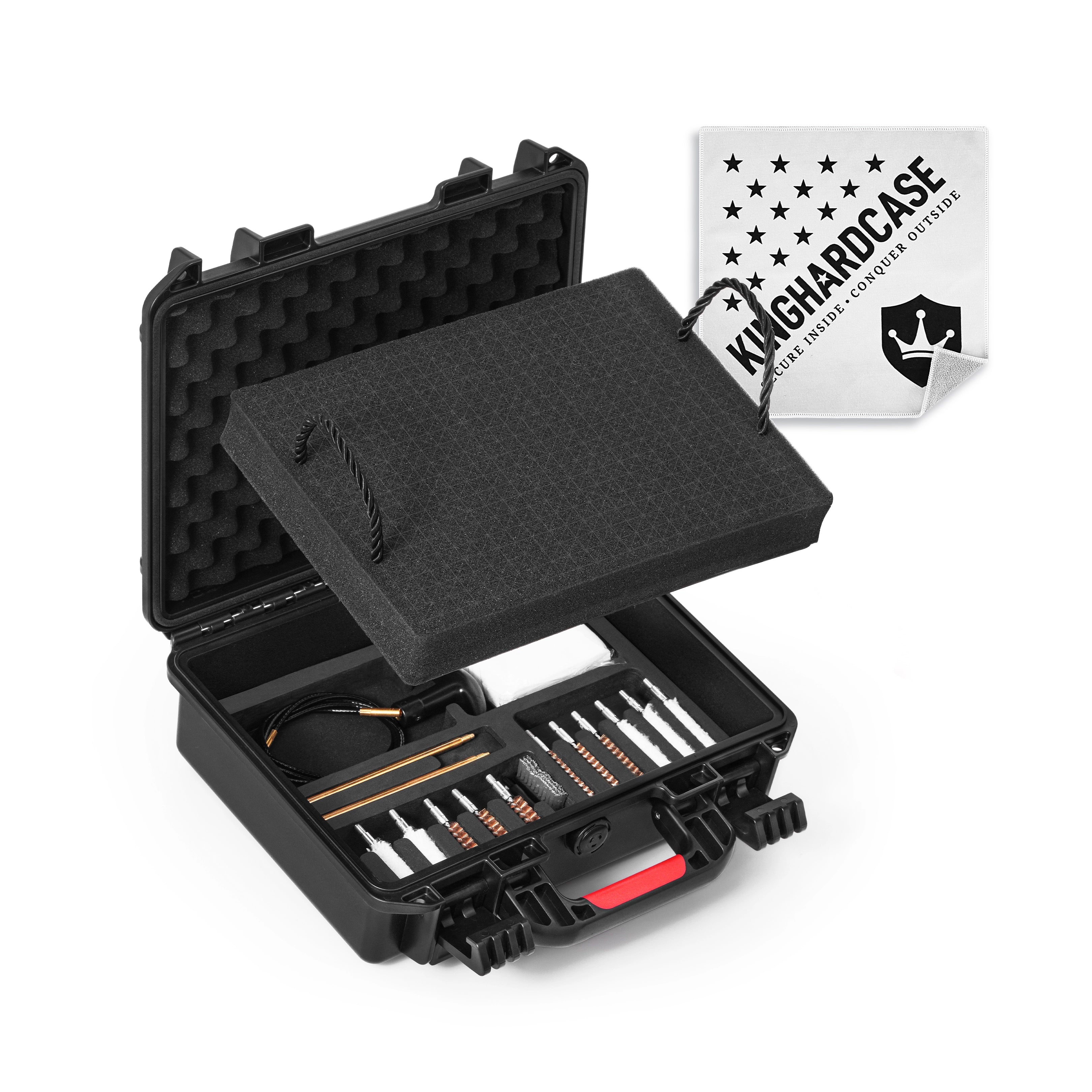 11" All-in-One Tactical Pistol Case with Cleaning Kit