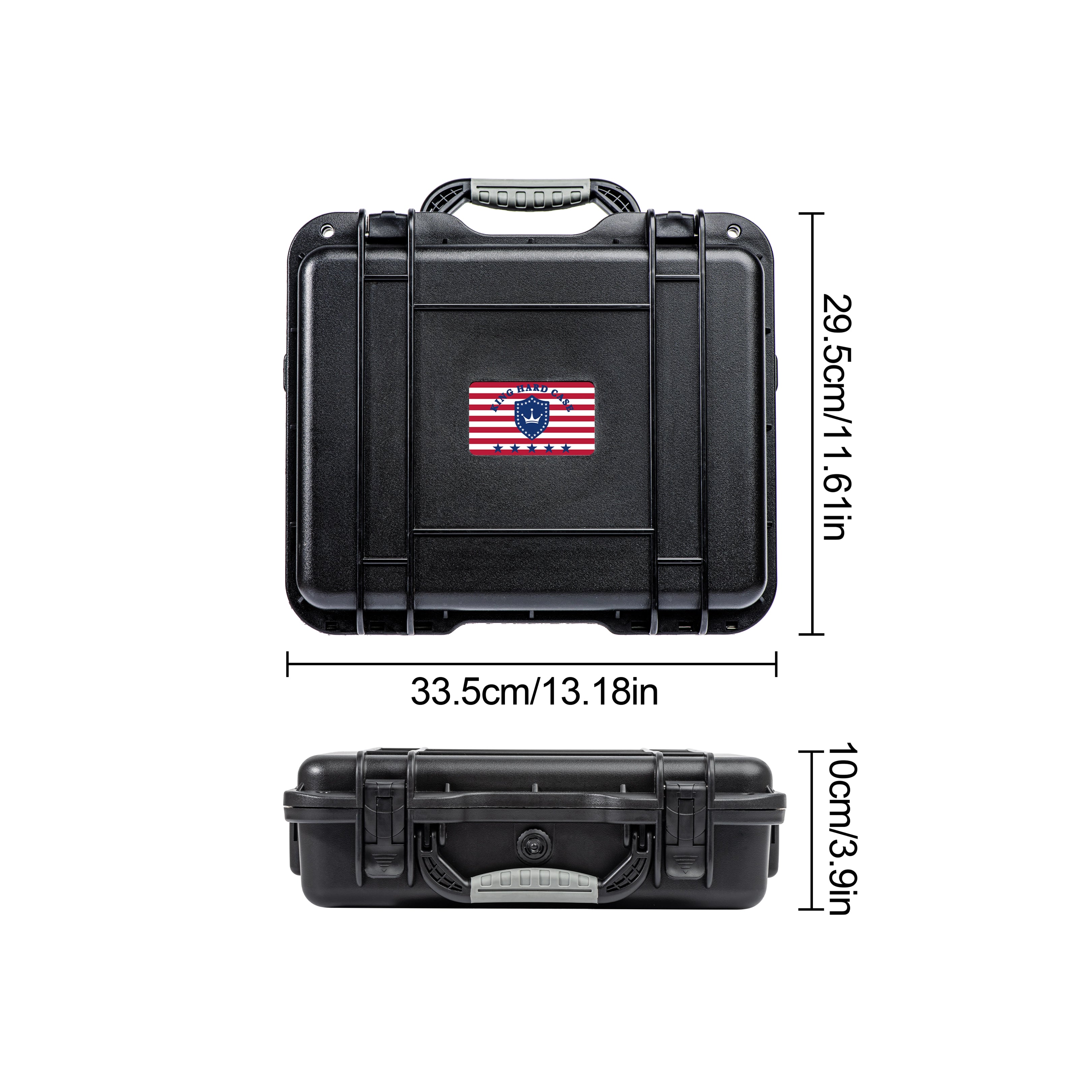 12" 12mm Waterproof Bullet Storage Case 214 Round