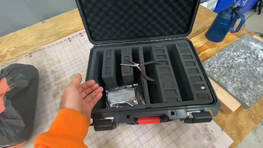HOW IT WORKS 5 Pistol Hard Case from "Kinghardcase"
