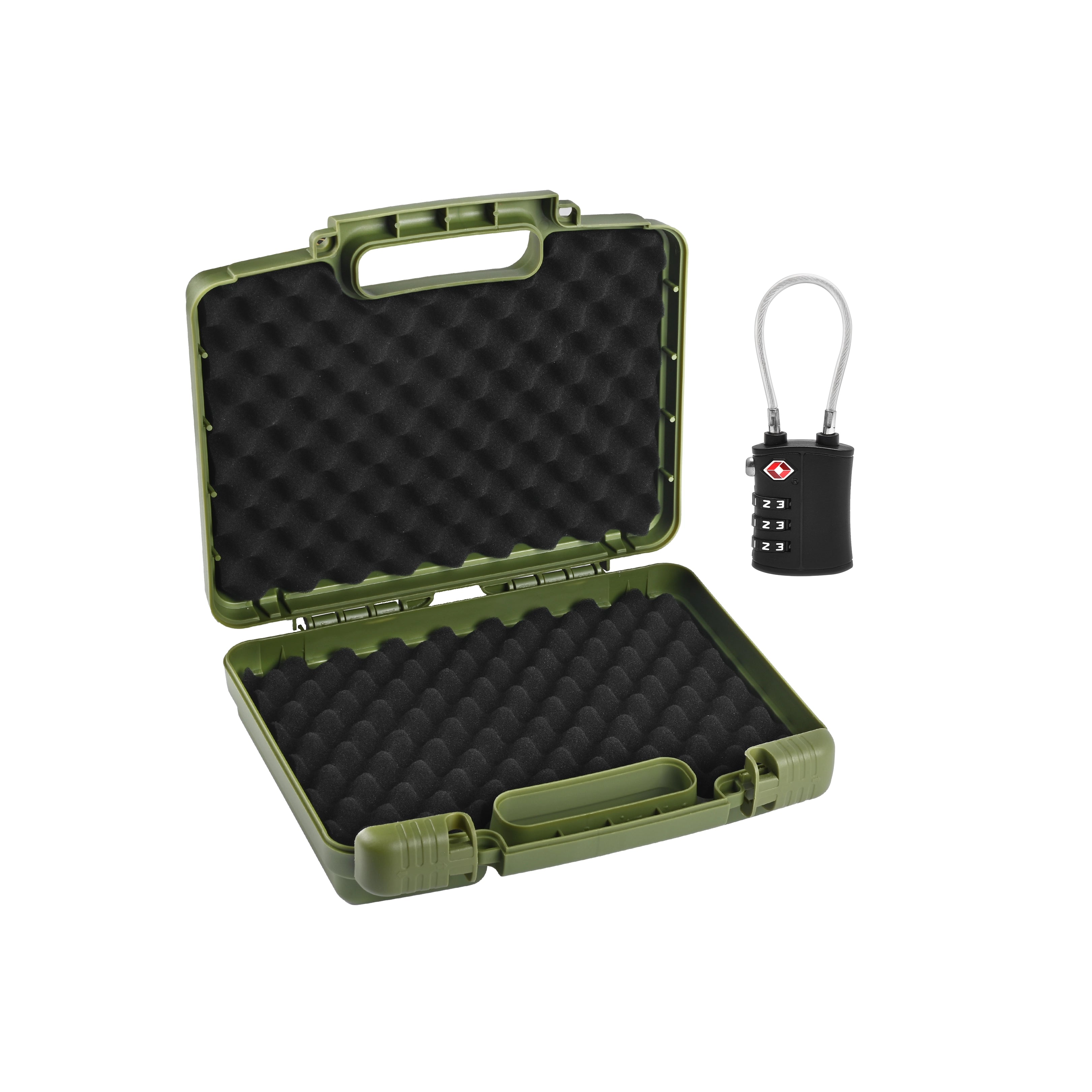 Keep unauthorized users out. Secure your ammunition and gear safely inside this lockable waterproof bullet case.