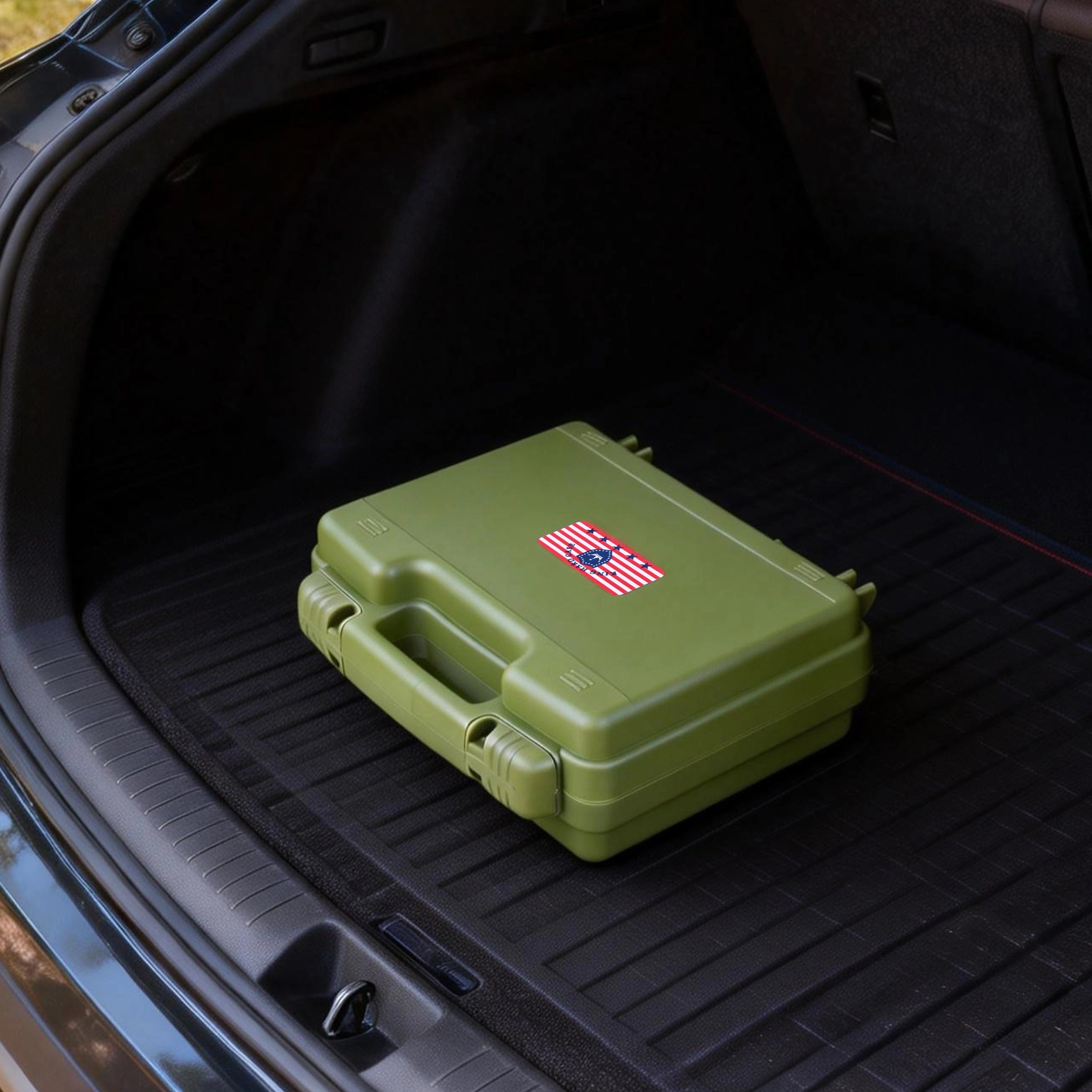 Travel with peace of mind. The durable build and IP54 rating make it the ultimate portable waterproof weapon case for road trips.