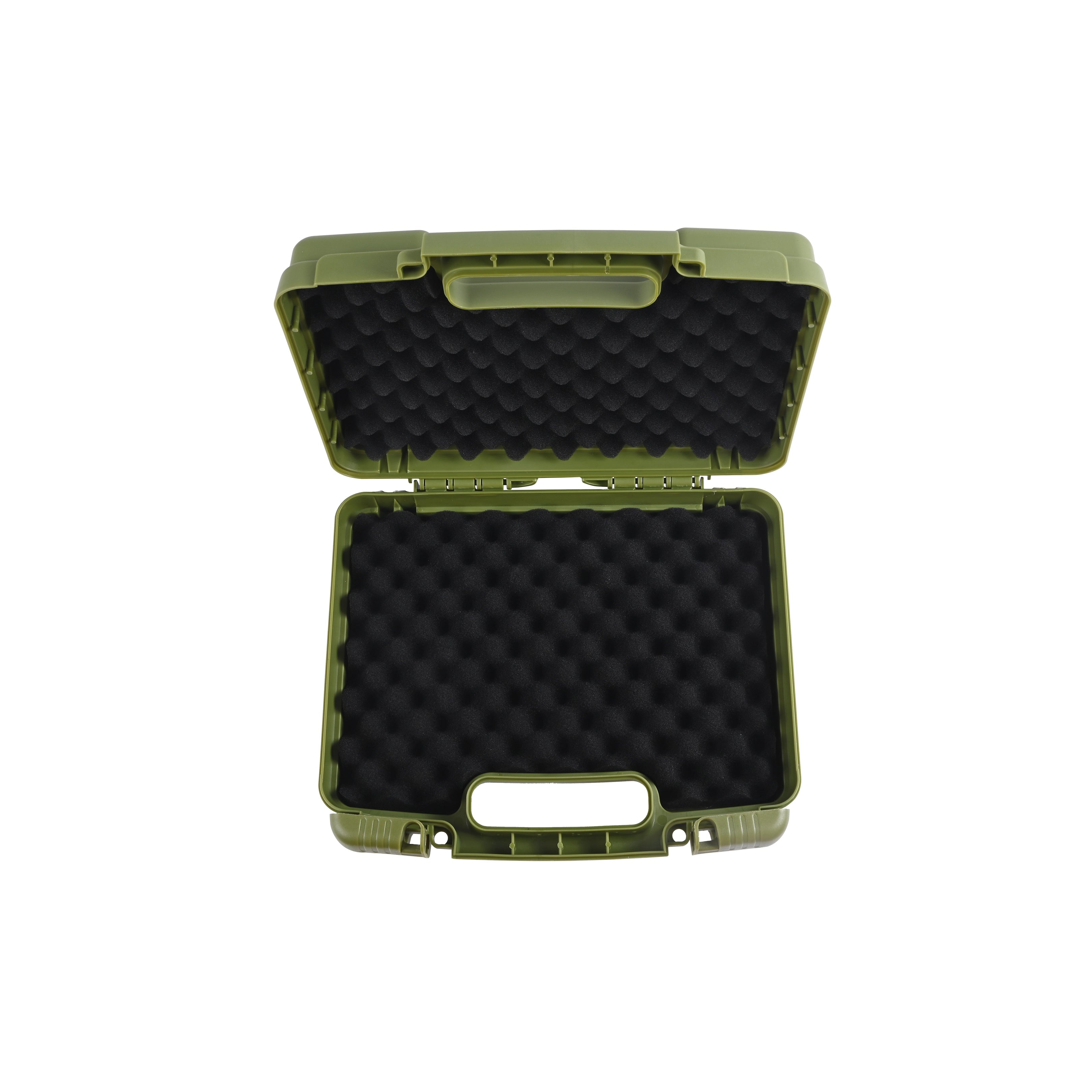 The thick foam liner absorbs impacts, ensuring your gear stays pristine inside your waterproof weapon case during transit.